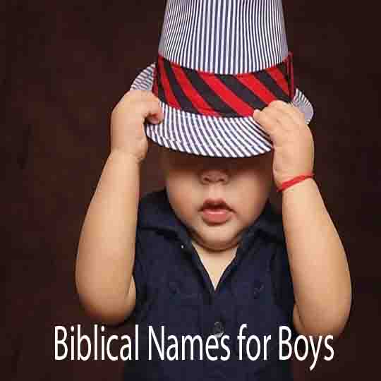Biblical Names for Boys