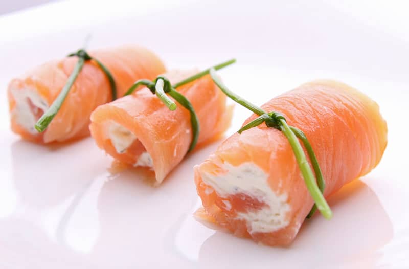Salmon and Cheese Rolls Recipe