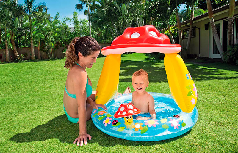 Inexpensive Seta inflatable pool