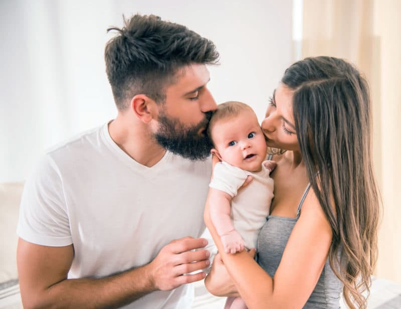 The changes couples go through after having a baby